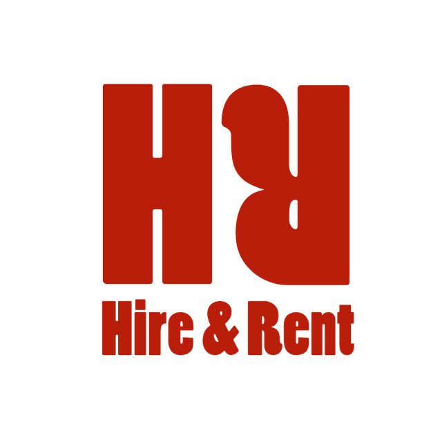 Hire and rent logo